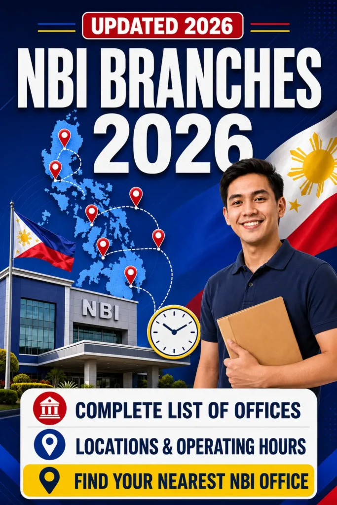 NBI Branches 2026 Complete List of Offices, Locations & Operating Hours