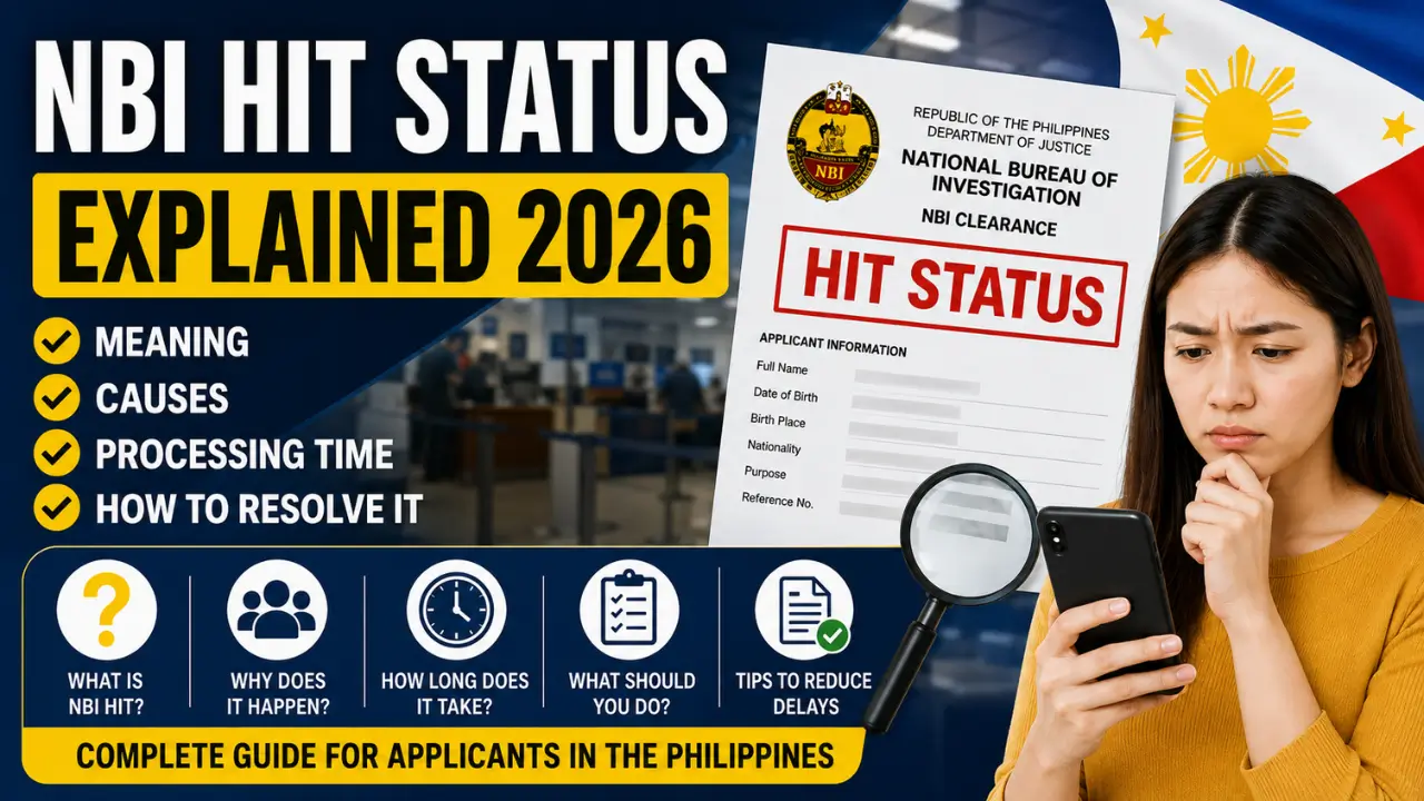 NBI HIT Status Explained 2026 Meaning, Causes, Processing Time & How to Resolve It