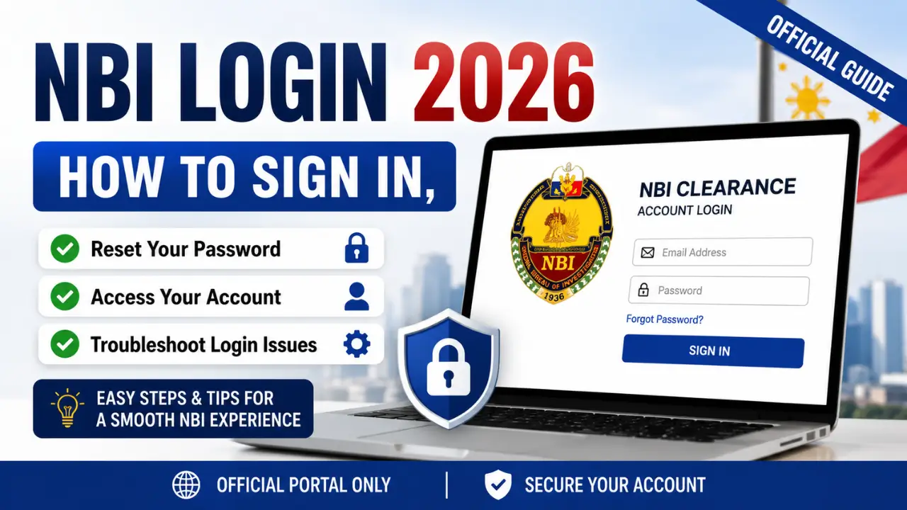 NBI Login 2026 How to Sign In, Reset Your Password, and Access Your Account