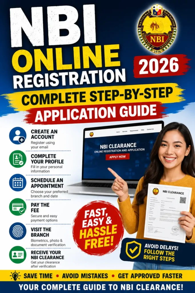 NBI Online Registration 2026 Complete Step-by-Step Application Guide