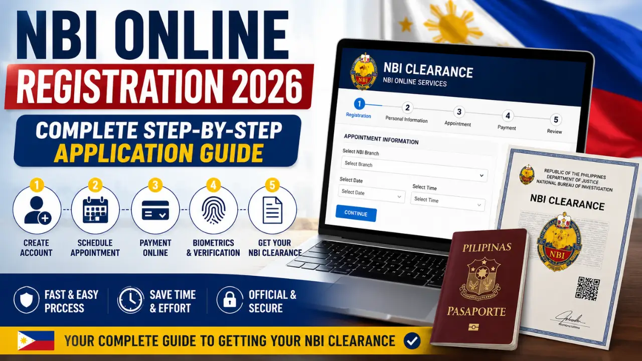 NBI Online Registration 2026 Complete Step-by-Step Application Guide